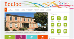 Desktop Screenshot of mairie-bouloc.fr
